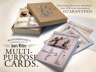 Wondermark Multi-Purpose Greeting Cards